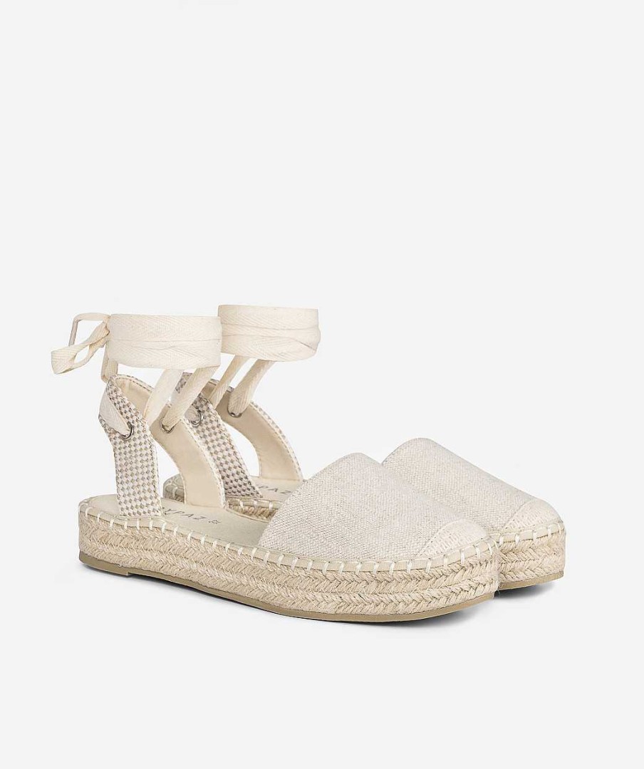 Marypaz Tied Flat Espadrille