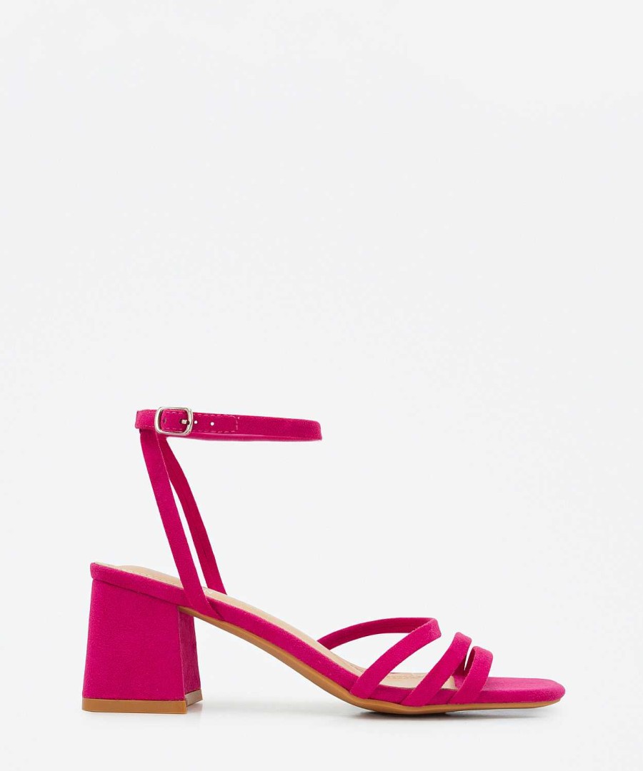 Marypaz Heeled Sandals With Straps And Bracelet