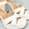 Marypaz Cross Strap Platform Sandal