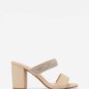 Marypaz Strass Strip Heel Sandal